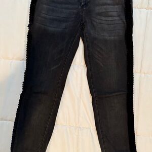 Charlies Women's Dark Charcoal Skinny Jeans